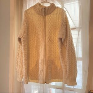 Aran Crafts wool cardigan